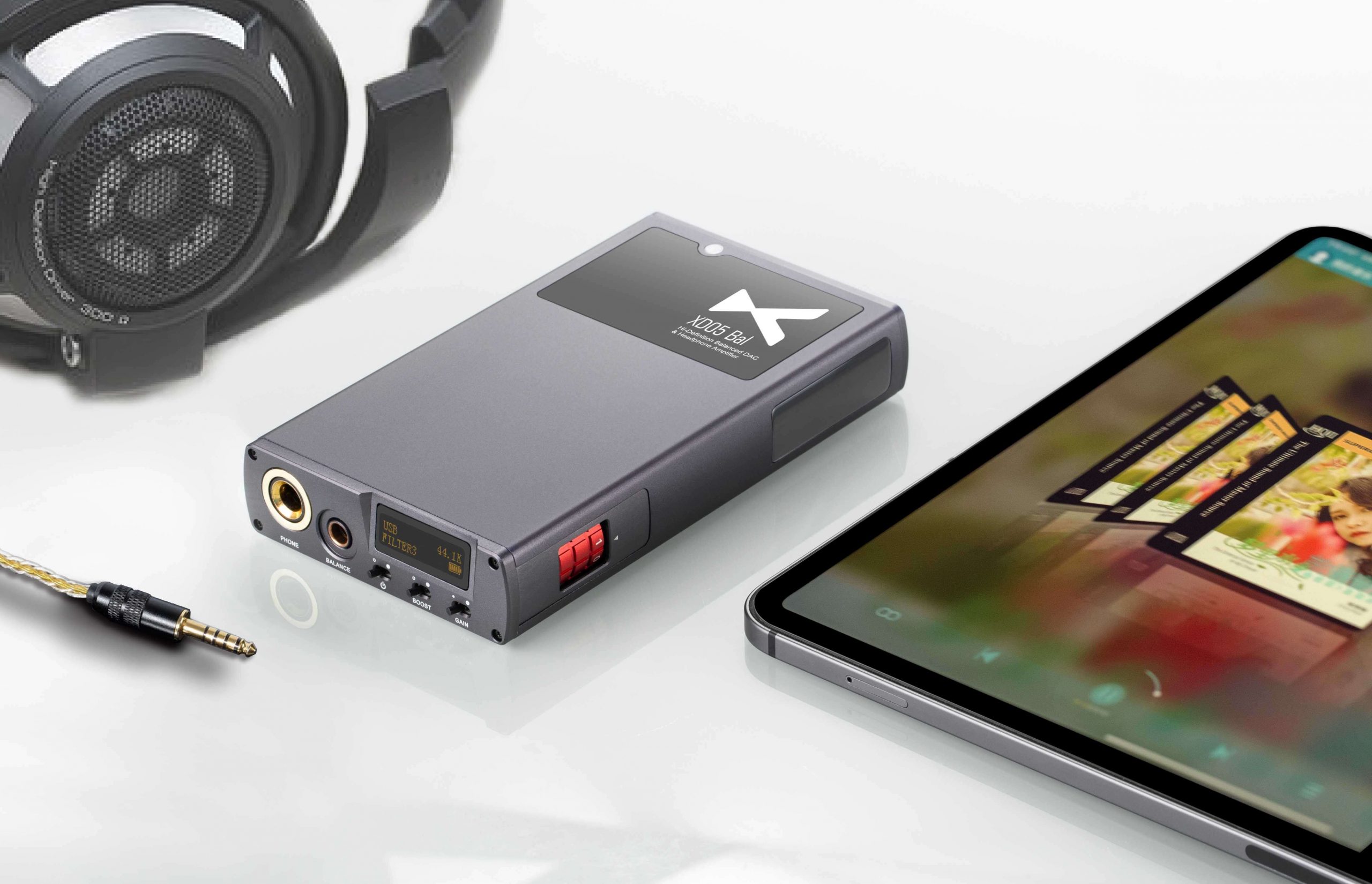 xduoo xd05 bal headphone amplifier